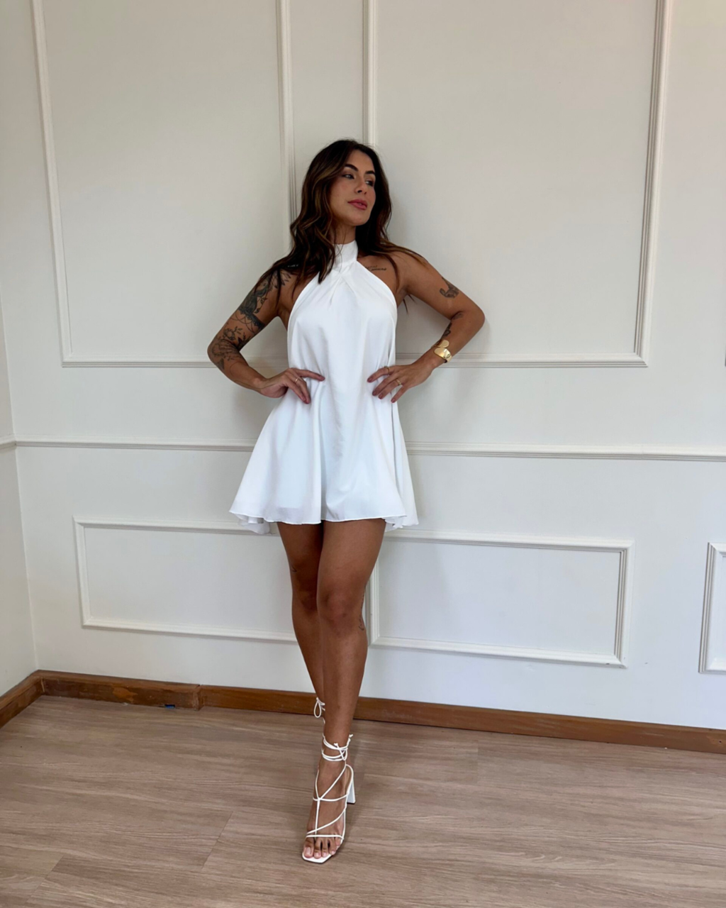 Vestido Sara Branco