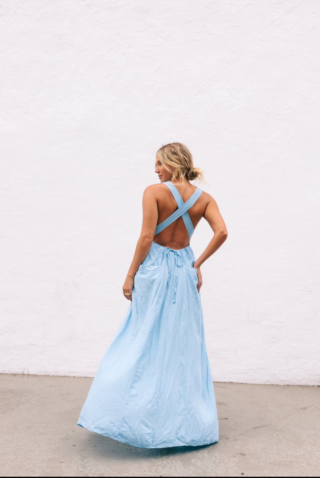 Vestido Emily Azul