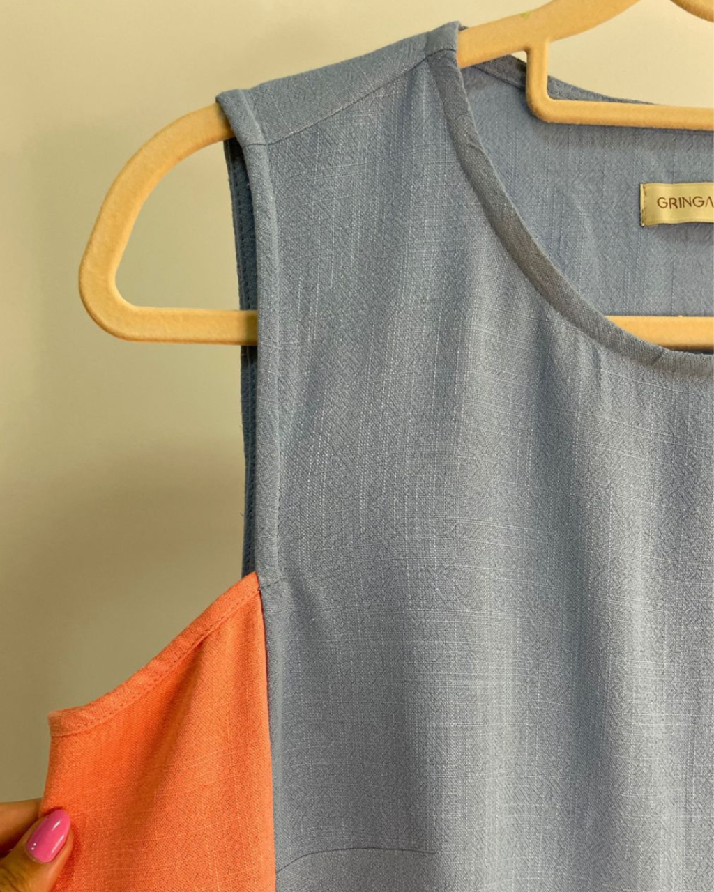 Vestido Duo Azul