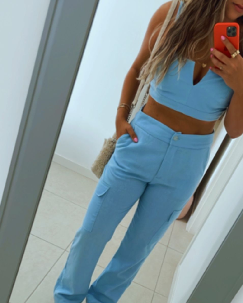 Conjunto Belly Azul