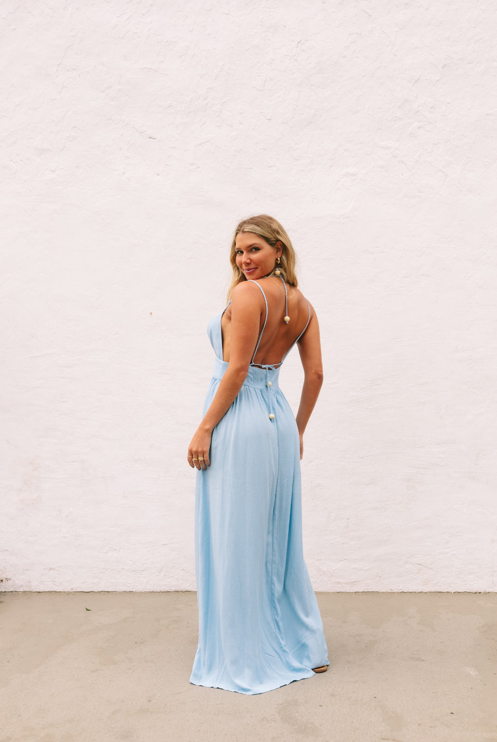 Vestido Aurora azul bb