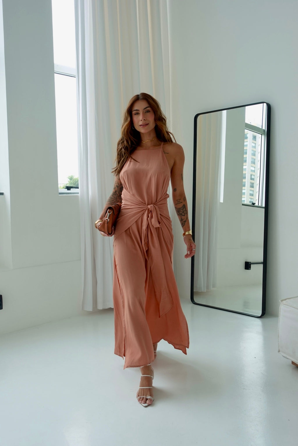 Vestido Gabriela marrom