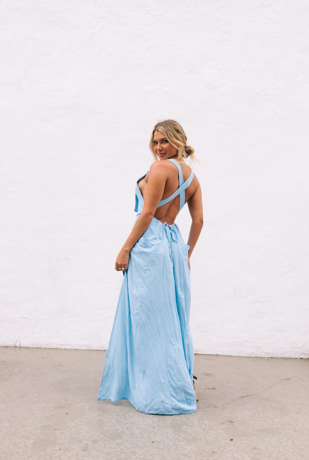 Vestido Emily Azul