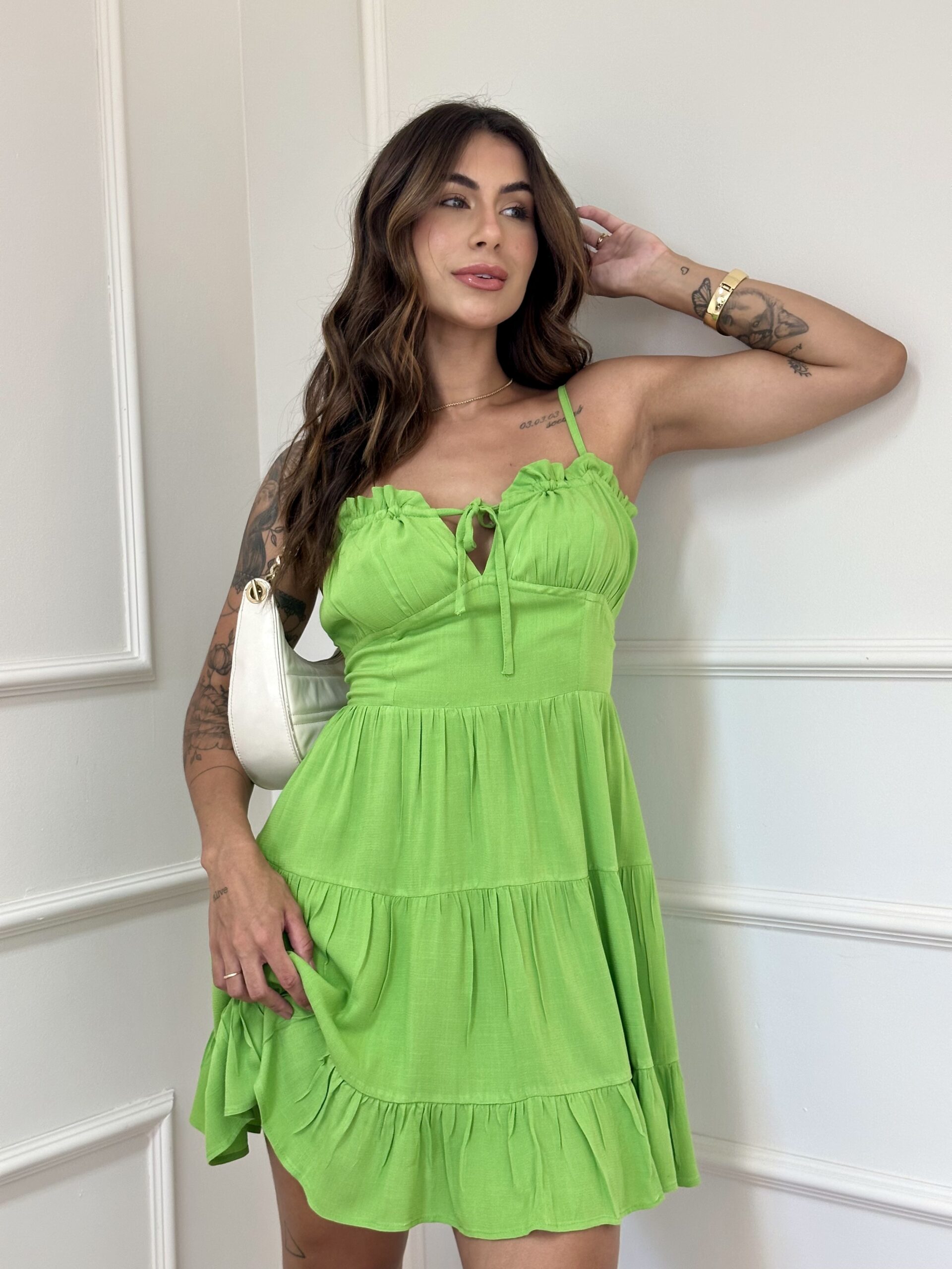 Vestido Júlia verde - Image 2